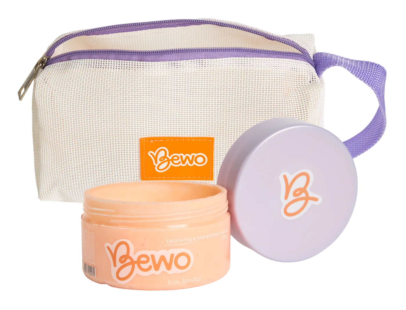 Esfoliante e hidratante corporal Bewo